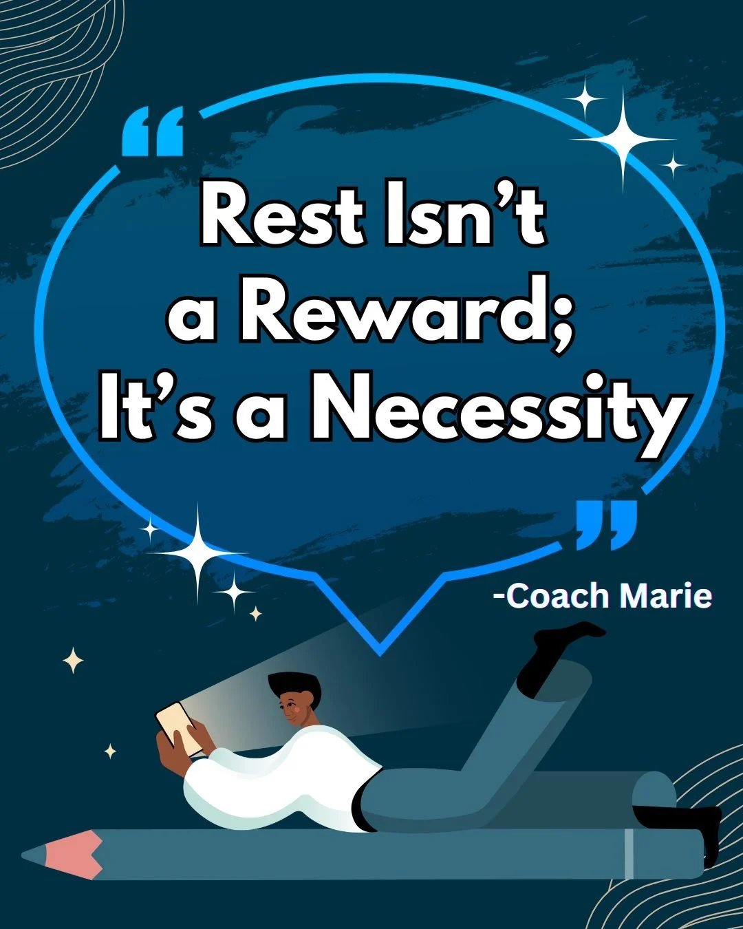For the longest time, I treated rest like a prize. Something I had to earn after working myself to exhaustion. I&rsquo;d push through, telling myself, Just finish this one last thing, but there was always another thing. And another.

Eventually, I hi