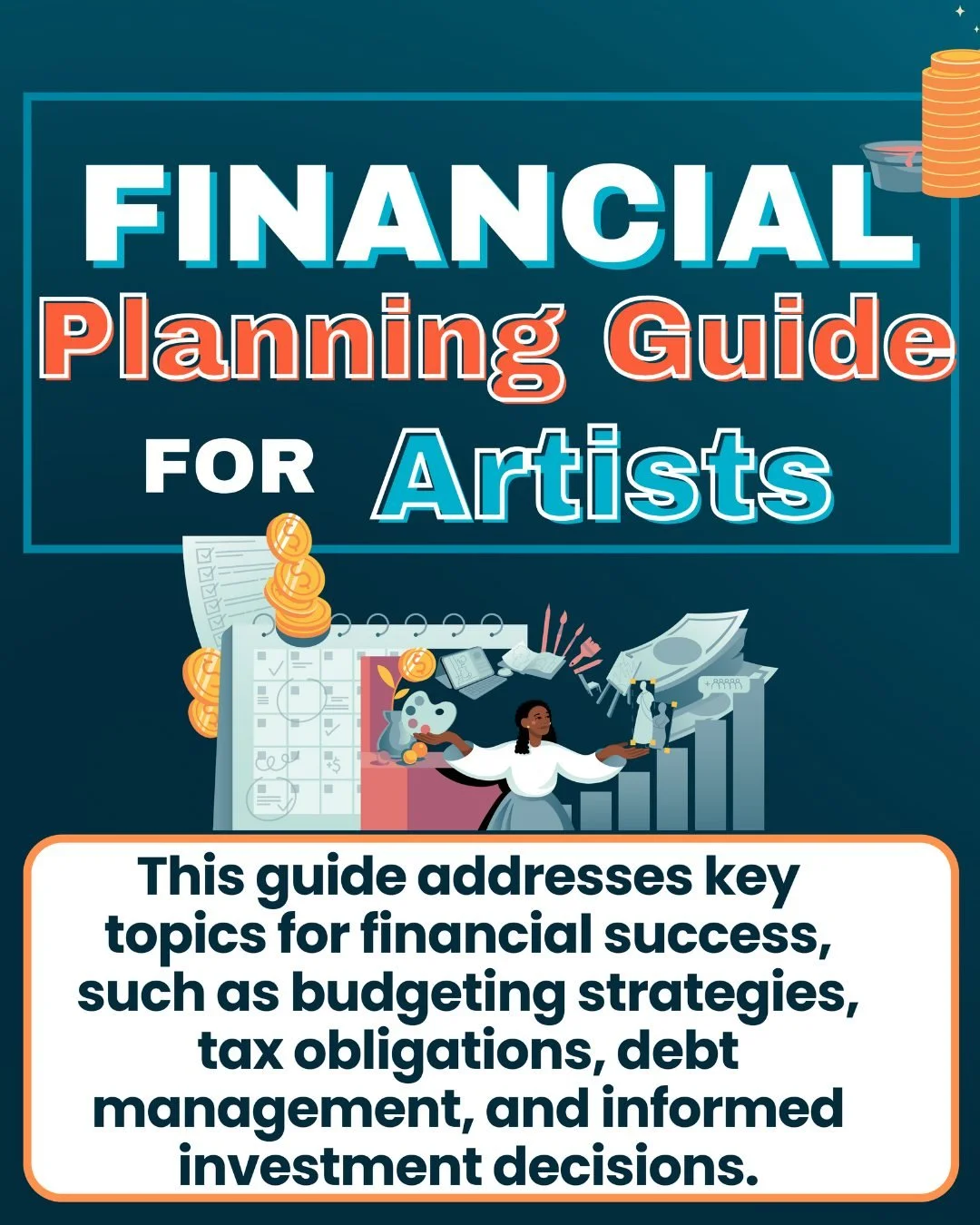 Artists, It&rsquo;s Time to Take Control of Your Finances! 💸

Our Financial Planning Guide for Artists e-book is here to help you move from financial confusion to confidence. Whether you're just starting out or growing your creative business, this g