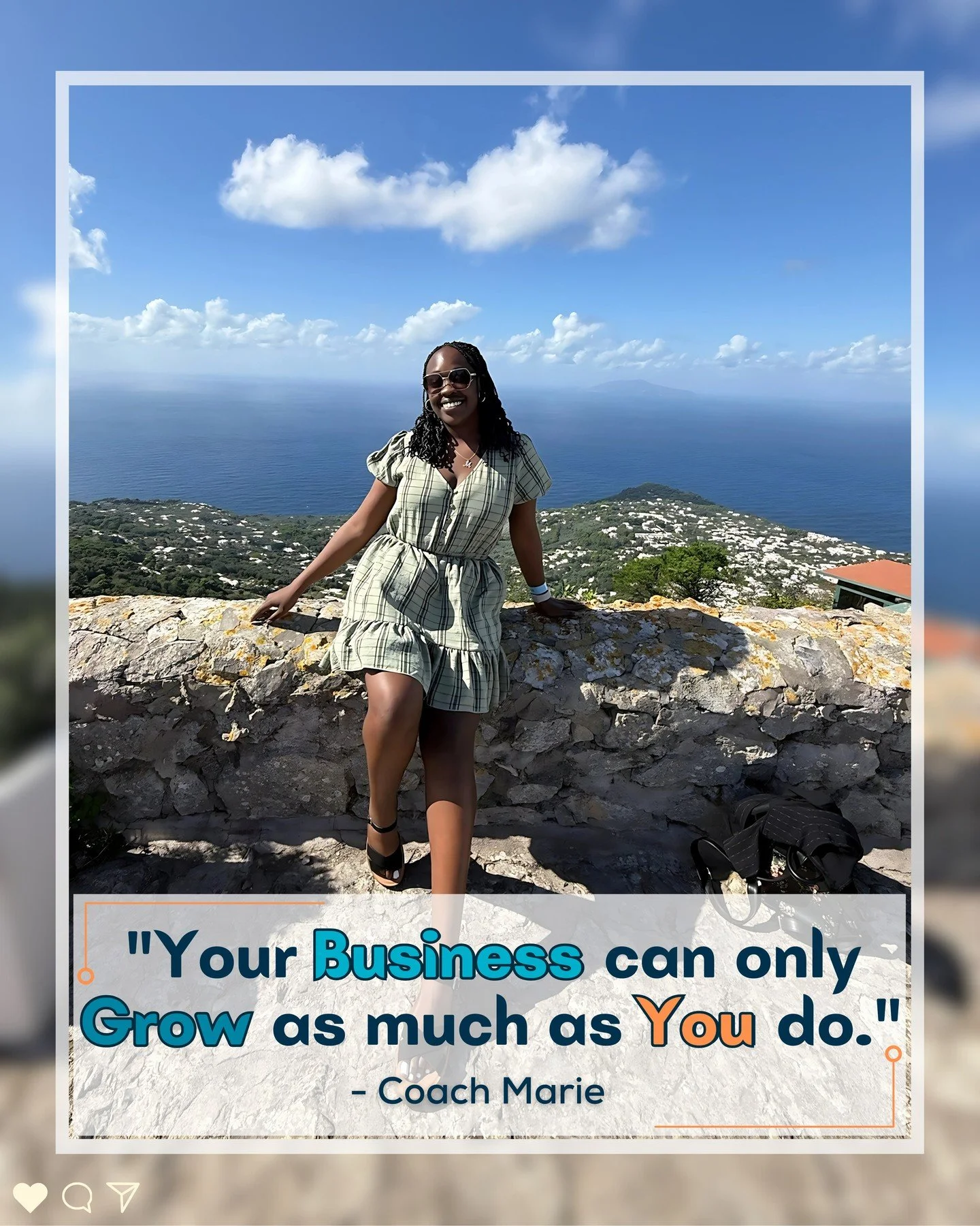 ⁠Becoming more. Seeing more. Creating more. 💫⁠
⁠
#TravelForGrowth #WomenInBusiness #CapriIsland #BusinessAdvice