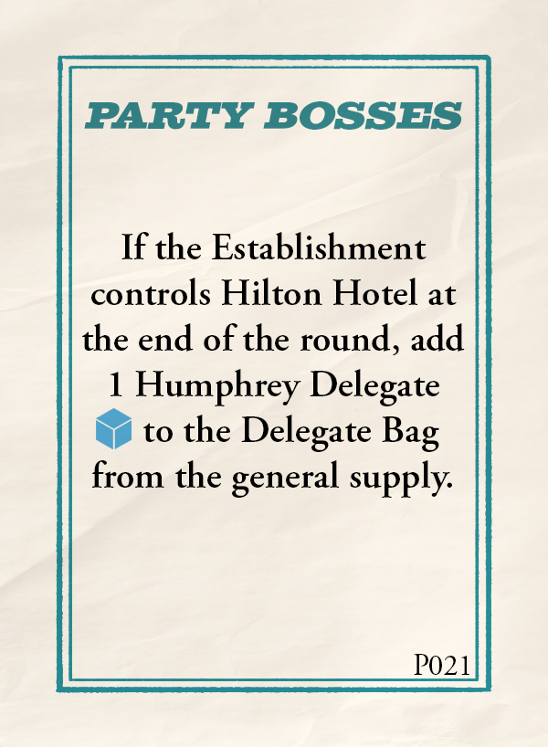 P021 Party Bosses