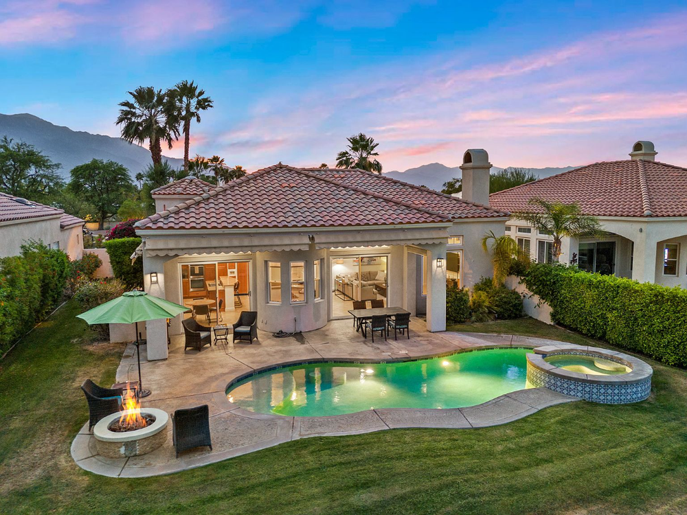 Seasonal home we manage on Via Las Flores, Rancho Mirage