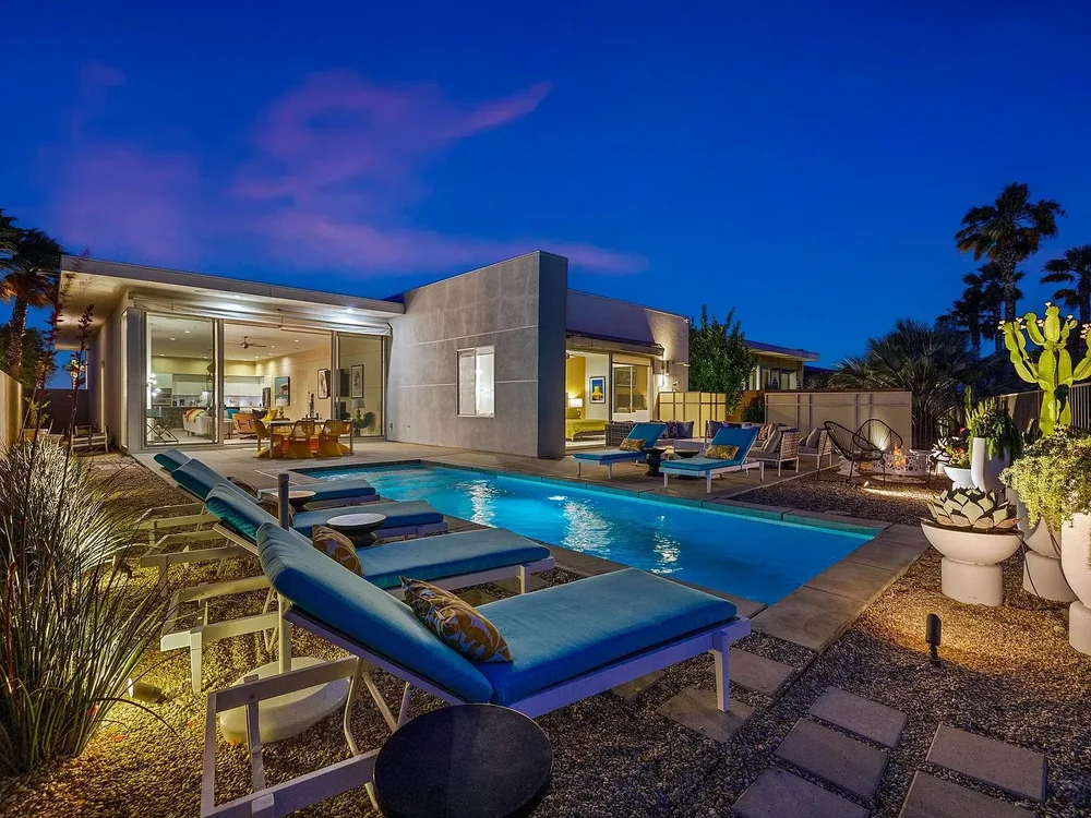 Seasonal home we manage on Bernardi Lane, Palm Springs