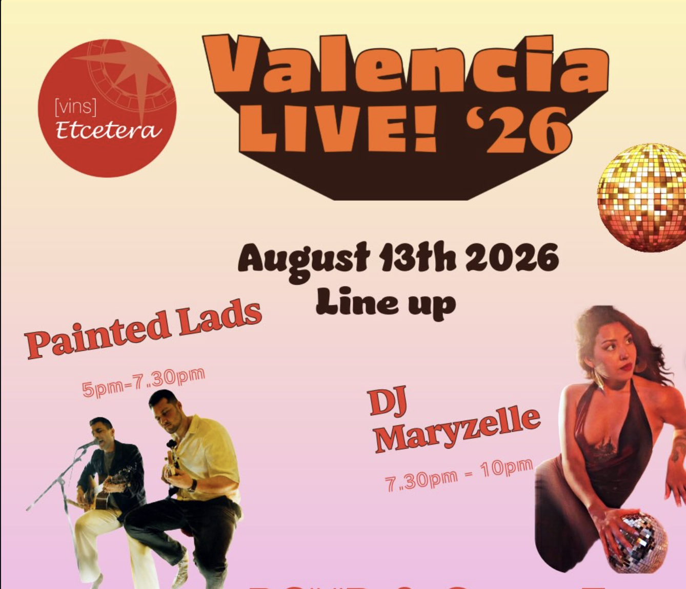 Valencia Live! @ Etcetera Wine Bar