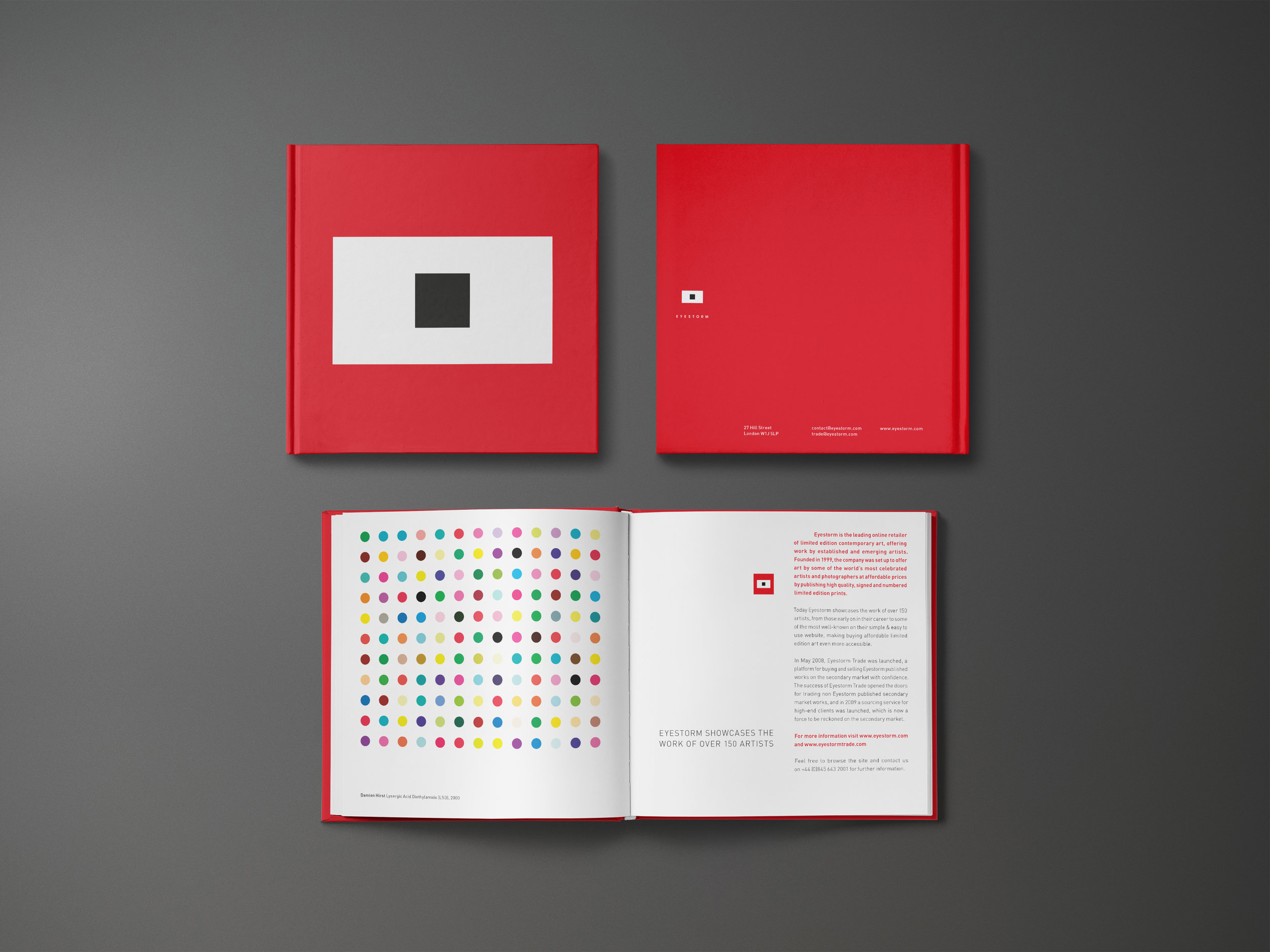 Art gallery book design