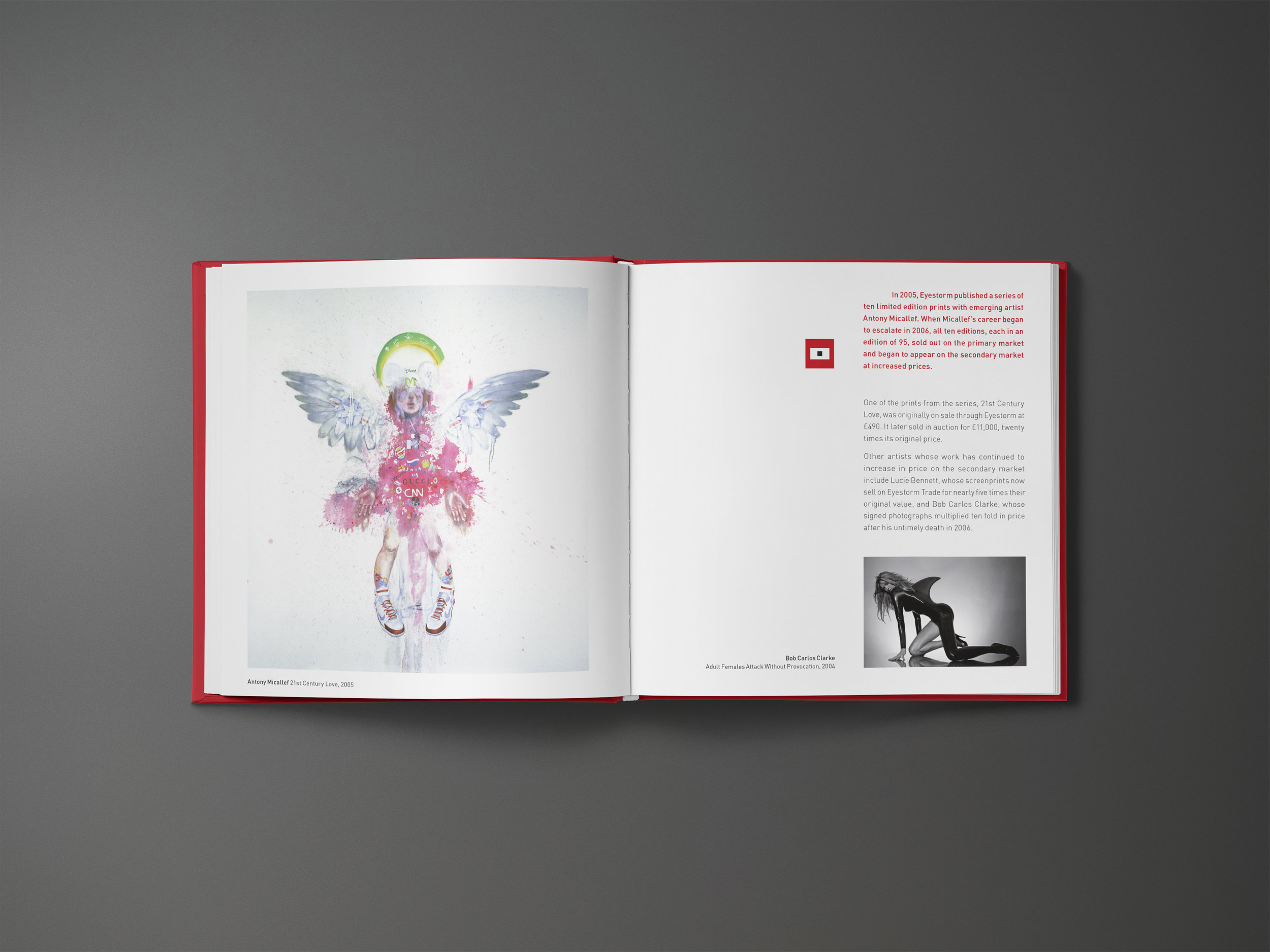 Art gallery book design