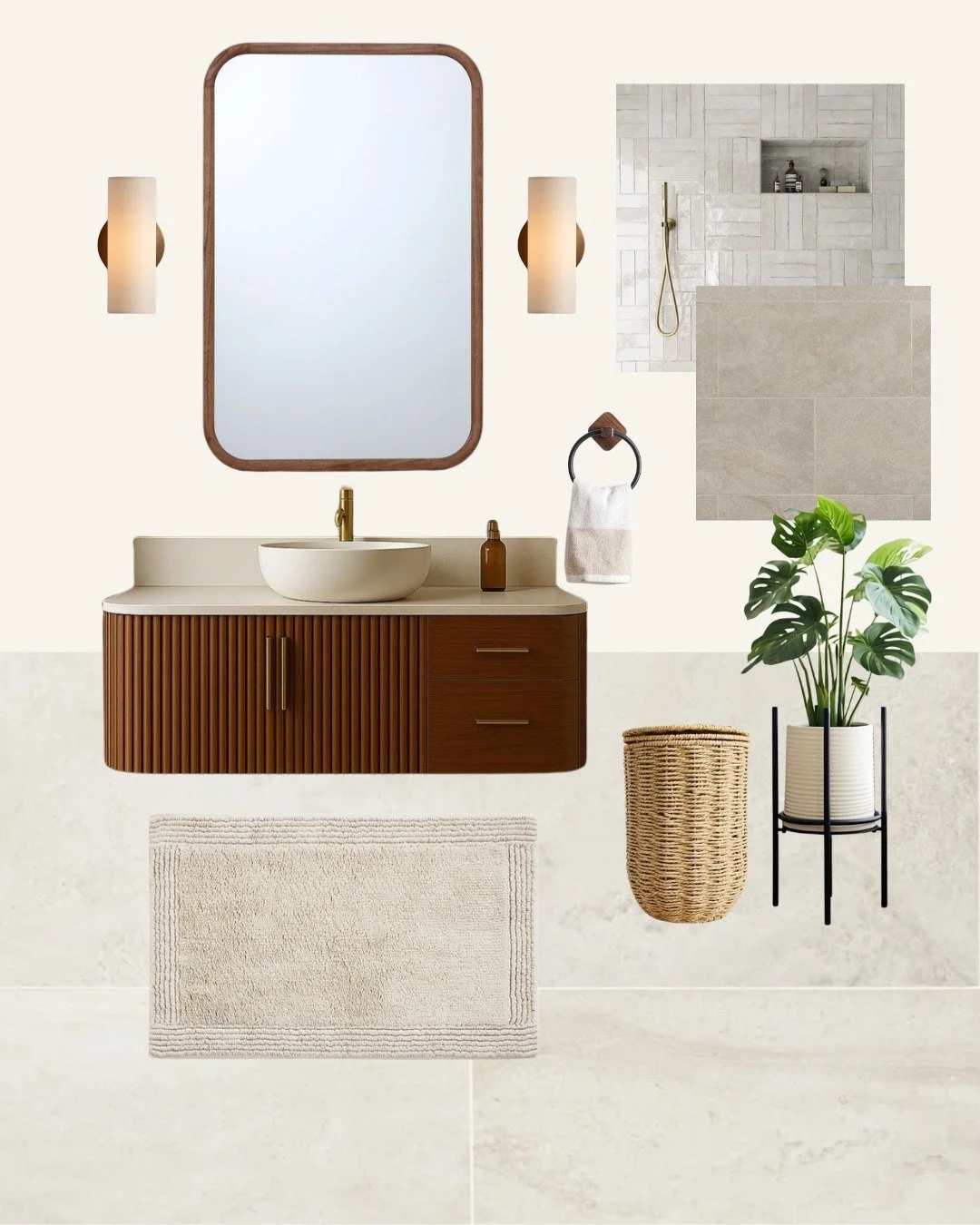 Clean lines, calming tones, and natural textures πΏπͺ A bathroom designed to blend spa-like features with everyday comfort—because your home should feel like a retreat.
