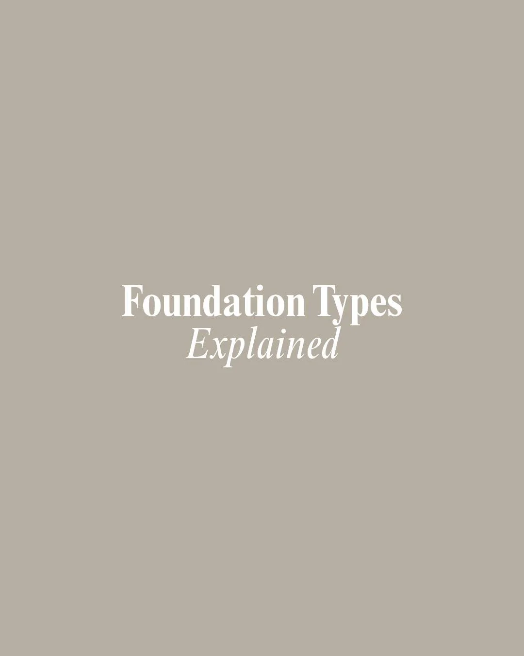 Not all foundations are the same. Slab, crawl space, and basement foundations each come with different benefits, maintenance needs, and long-term considerations.

#HomeFoundations #HomeBuyingBasics #ConstructionKnowledge #HomeMaintenance #PropertyBas