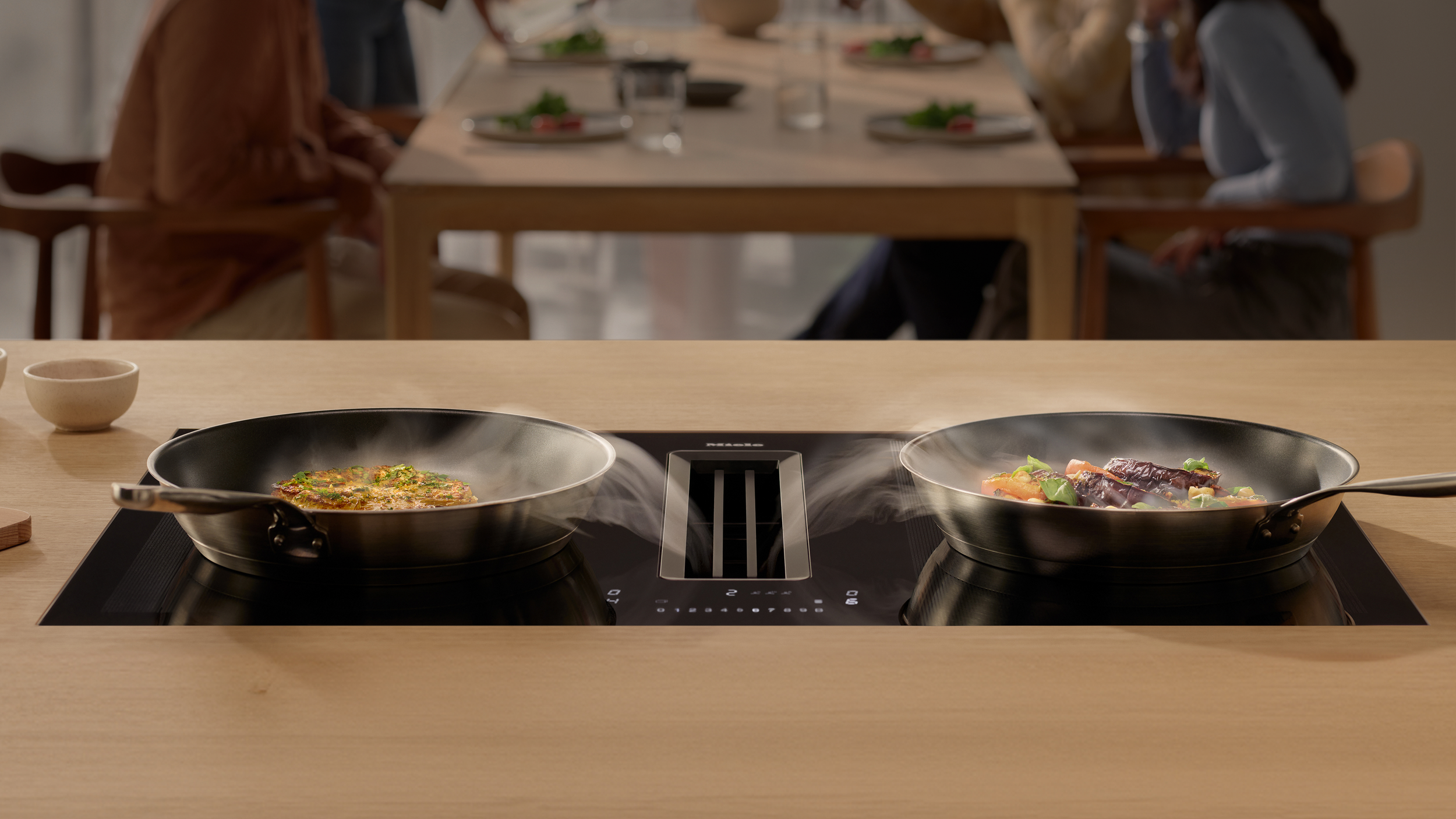 Miele KMDA Kookplaat met afzuiging Fugoz keukens