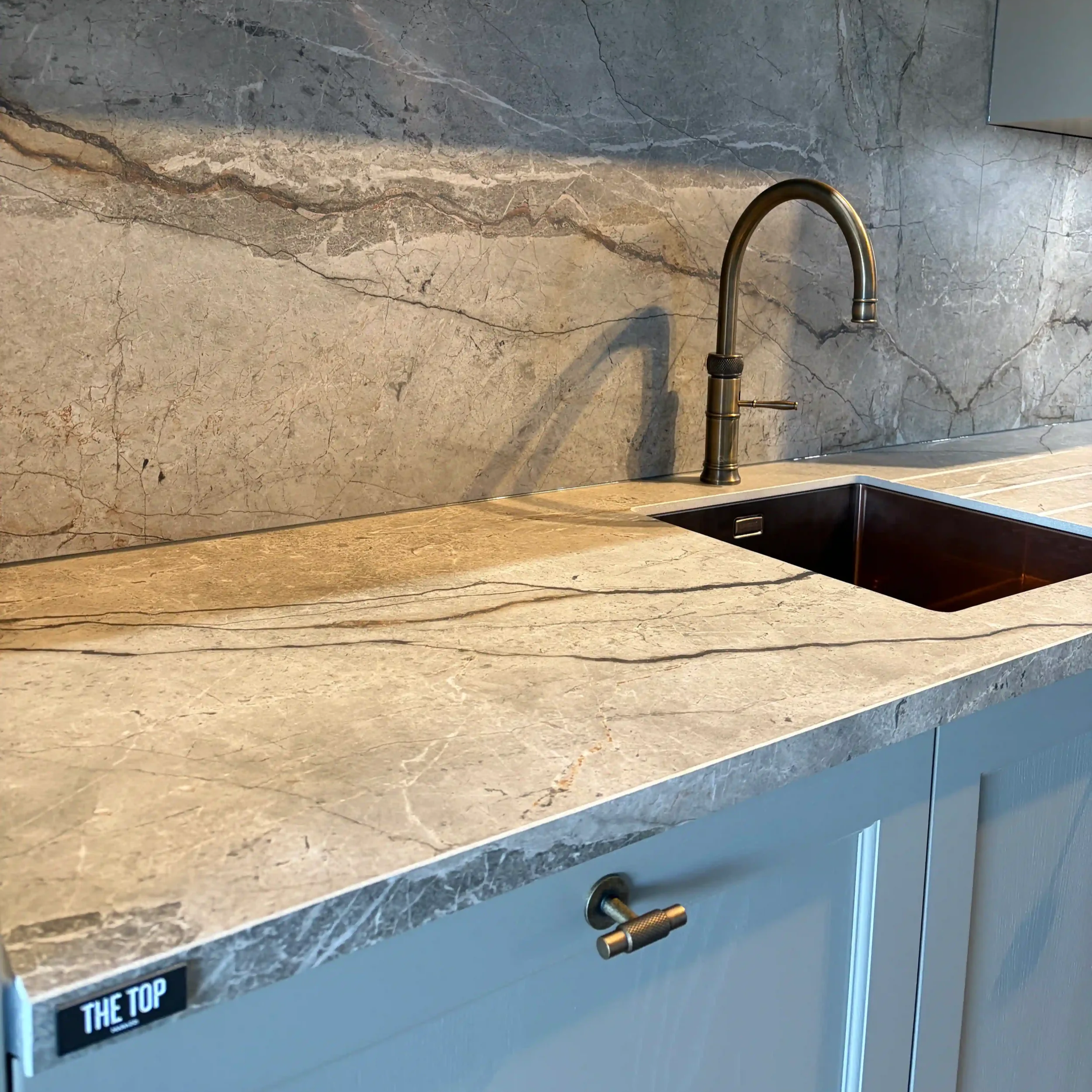 Marazzi Silver root keramiek werkblad Fugoz keukens