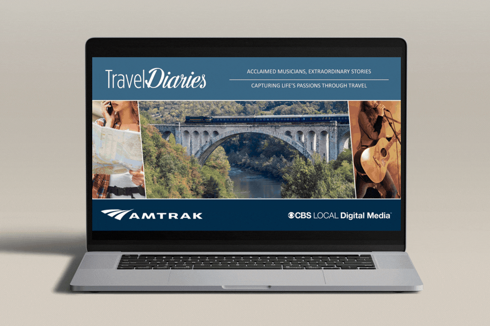 Amtrak Pitch Deck - CBS Local Digital Media