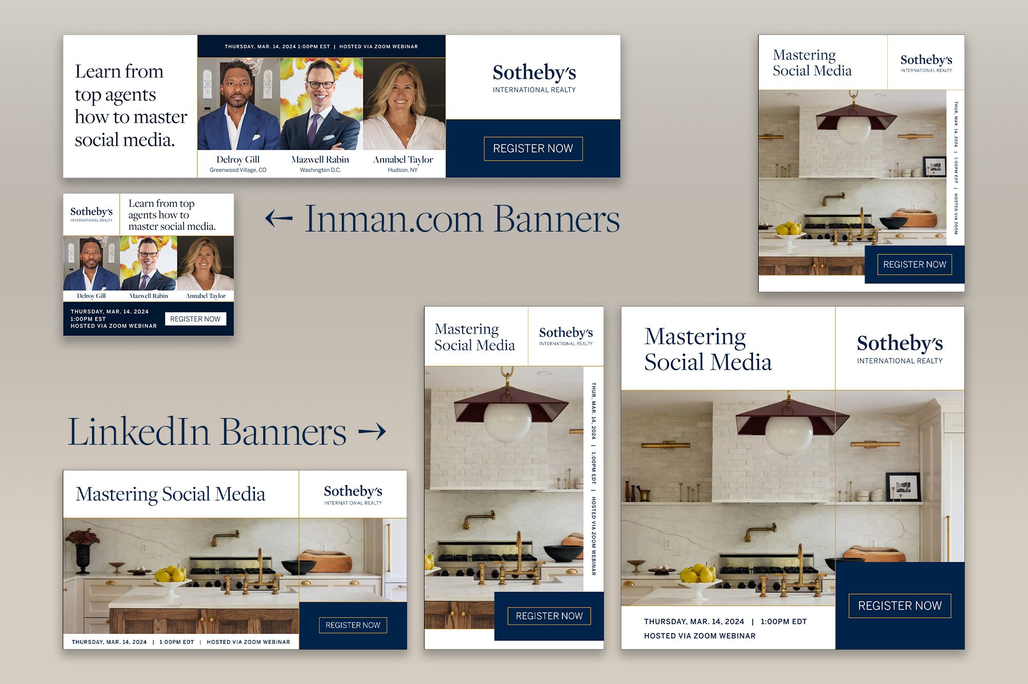 Banner Suite for SIR Insider Event - Sotheby's International Realty