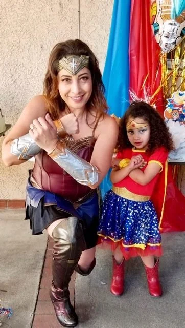 Wonder Woman Super Hero Bday Character