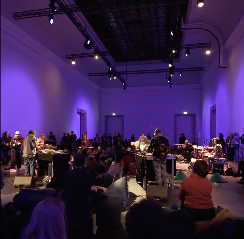 New Atlantis (Eddie Ruscha with Tarek Atoui, Nicolas Becker, Quentin Sirjac and more); performance at Haus der Kunst, Munich; 2025