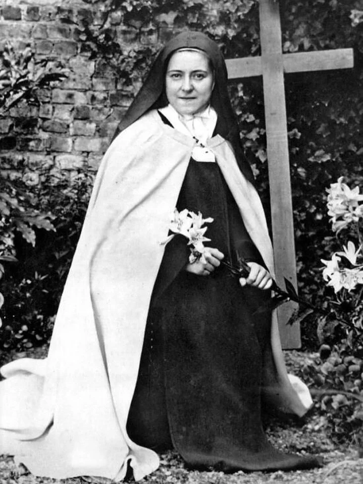 Saint Therese of the Child Jesus (Little Flower)
Feast Day: October 1st 
Patron Saint of: florists, missionaries, pilots, priests
Autobiography: The Story of a Soul
🌷
St. Th&eacute;r&egrave;se was born in France in 1873, into a very devout uppe