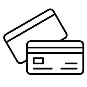 Credit card payment icon