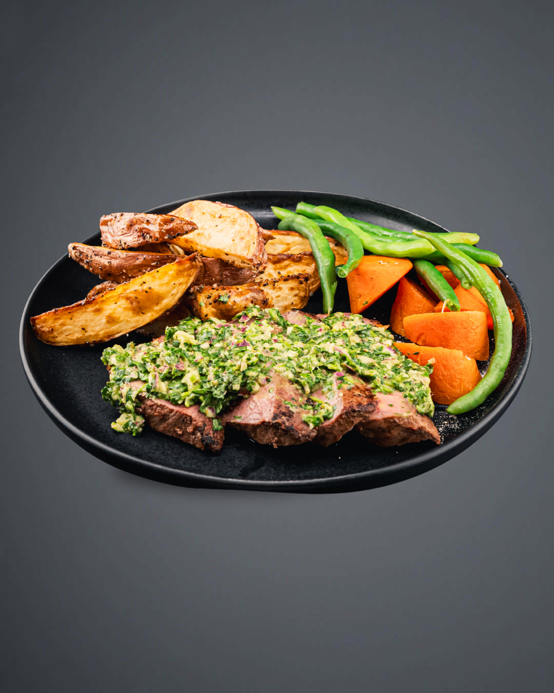 Chimichurri Steak & Roasted Potatoes