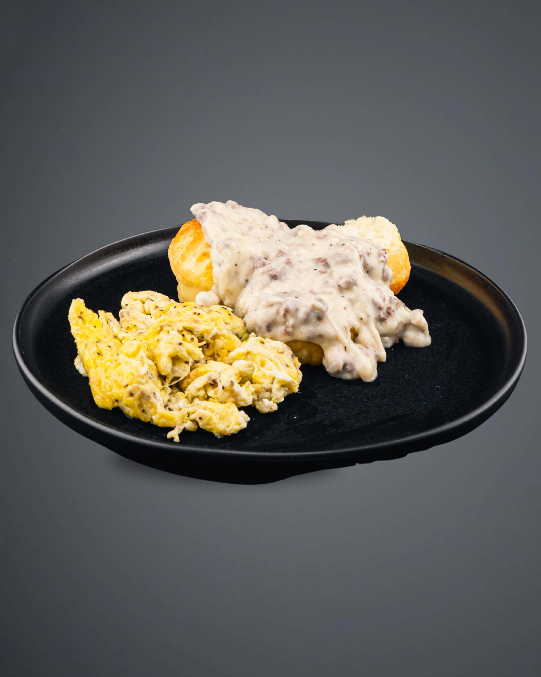 Turkey sausage and eggs