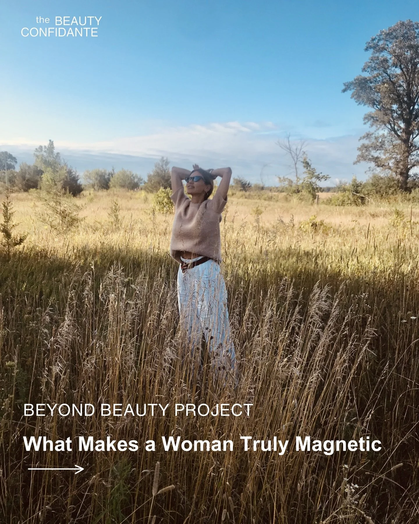 What makes a woman truly magnetic?
This is a question I&rsquo;ve come back to throughout my career, and one that felt especially meaningful to explore in my recent feature with @beyond.beauty.project 

After years of working with women, I&rsquo;ve co