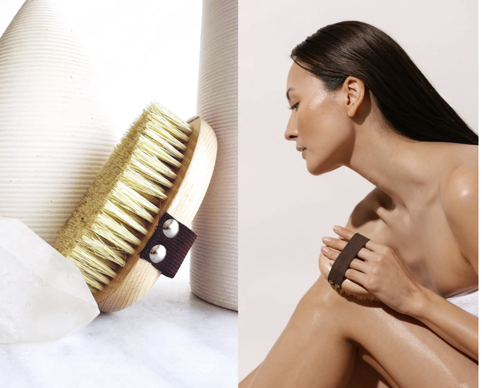 Pura Botanicals dry brushing feature with Anna Nenoiu