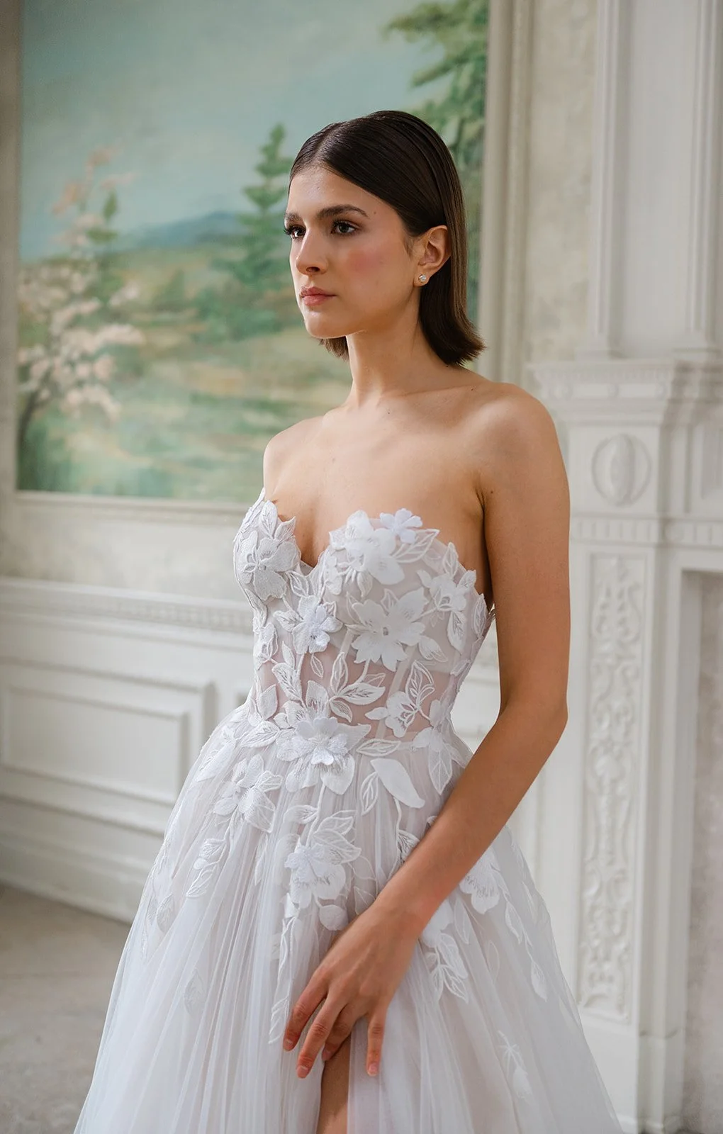 Elegant wedding makeup by Anna Nenoiu, luxury bridal artist Toronto Ontario