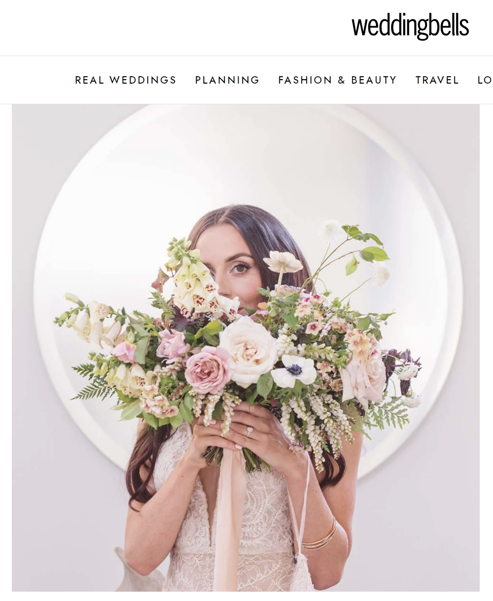 Weddingbells real Toronto wedding at The Drake Commissary, bridal beauty by Anna Nenoiu
