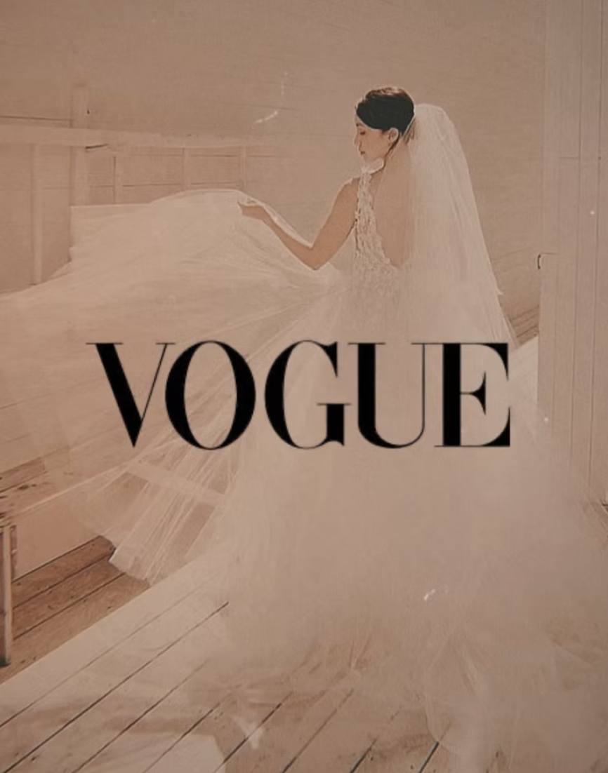 Vogue wedding on Fogo Island, bridal hair and makeup by Anna Nenoiu