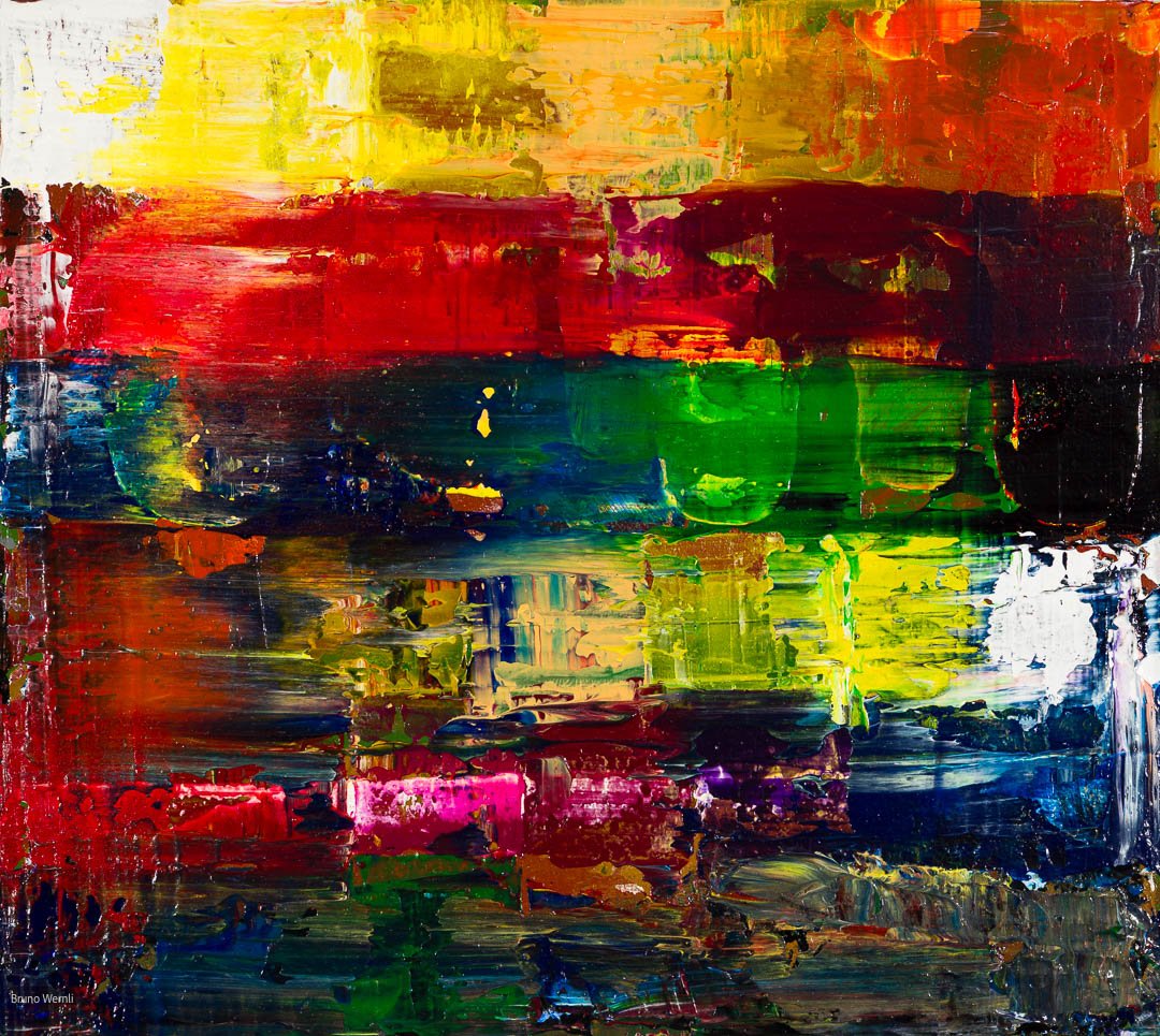 568, Acrylic on canvas wood panel, 59 x 53 x 4 cm / 23 x 21 x 2 in