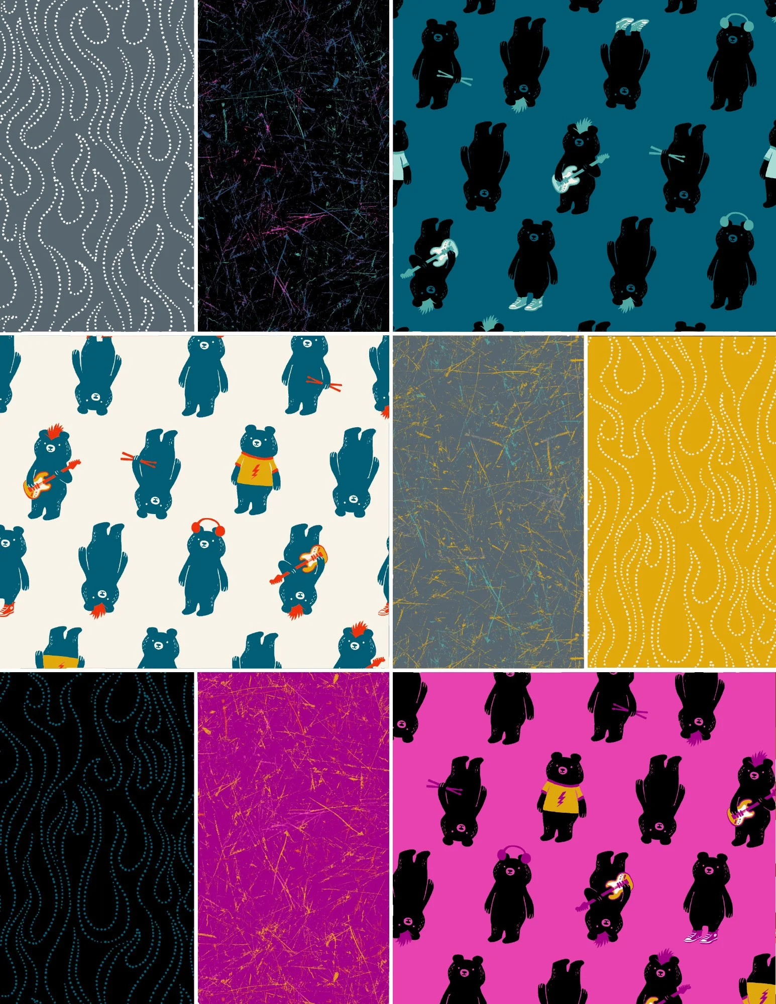 Teddy and the Bears by Sarah Watts for Ruby Star Society