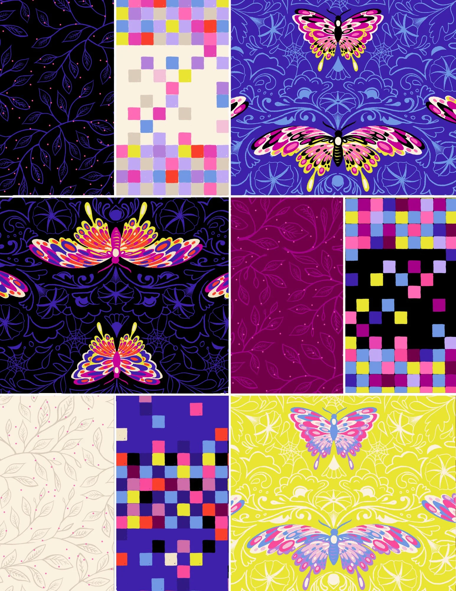 Glow Garden by Sarah Watts for Ruby Star Society