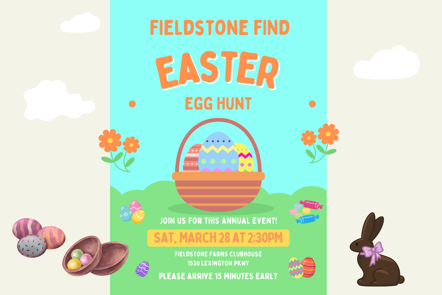 Fieldstone Find Easter Egg Hunt