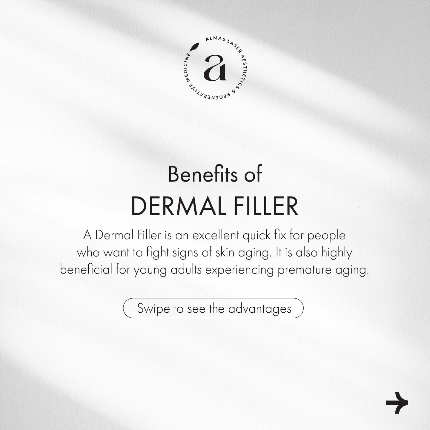 Transform your confidence and rejuvenate your skin with the magic of Dermal Fillers! Whether you're battling the signs of aging or addressing premature skin concerns, this quick fix offers a myriad of benefits. Swipe ➡️ to learn more.

📞 Call us at 
