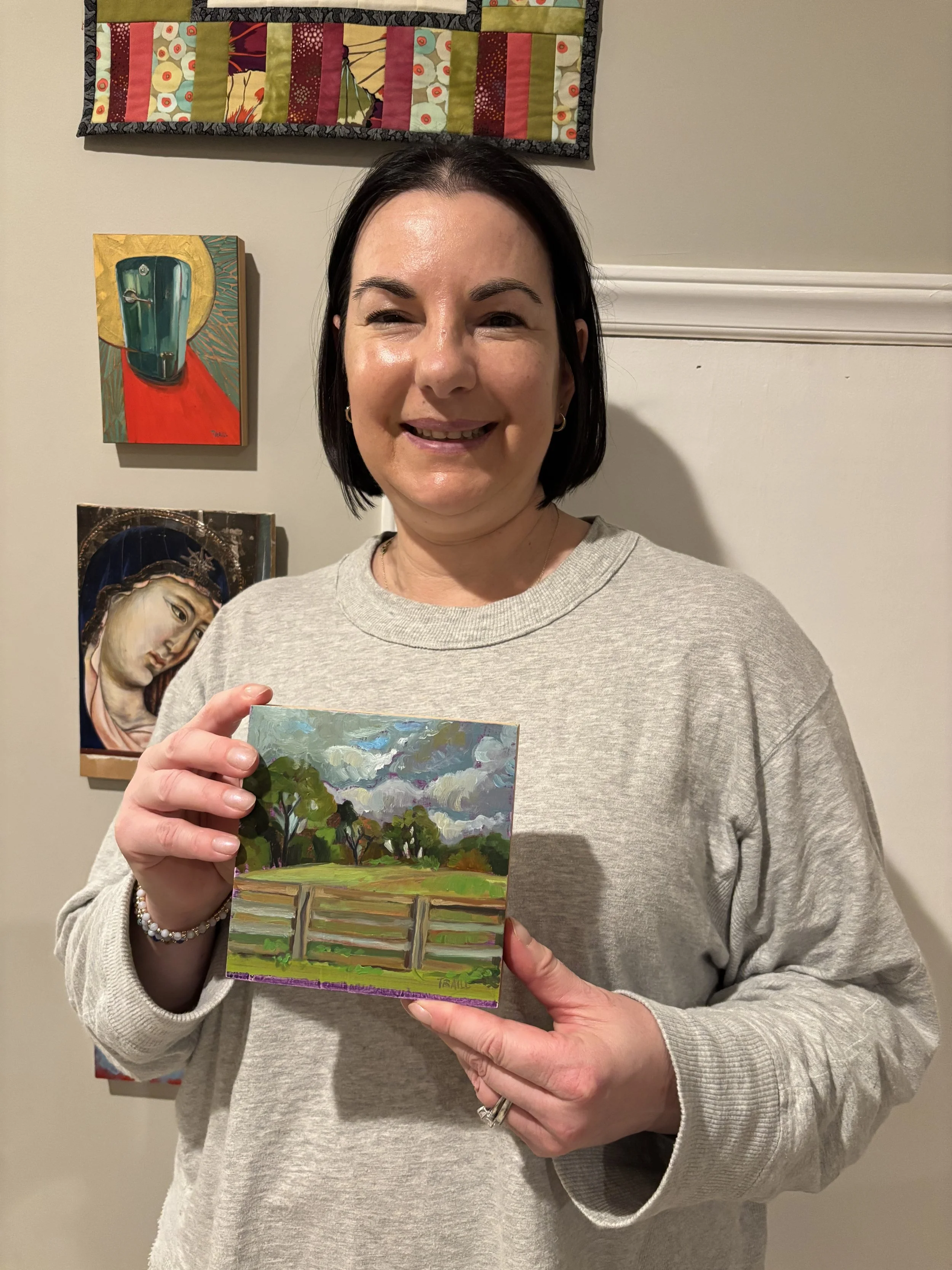 Connection with friend, Rachel Jemison