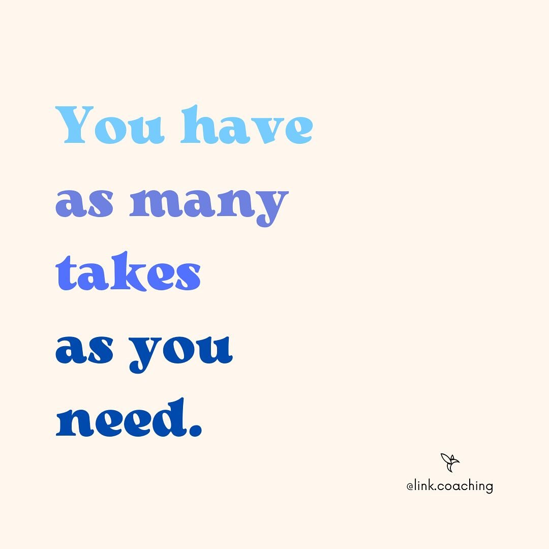 This is your life.
You get to do things your way.
And if something doesn’t work out… you get to keep trying again and again.
And if you change your mind…. you can change your path.
And if it all falls apart… you get