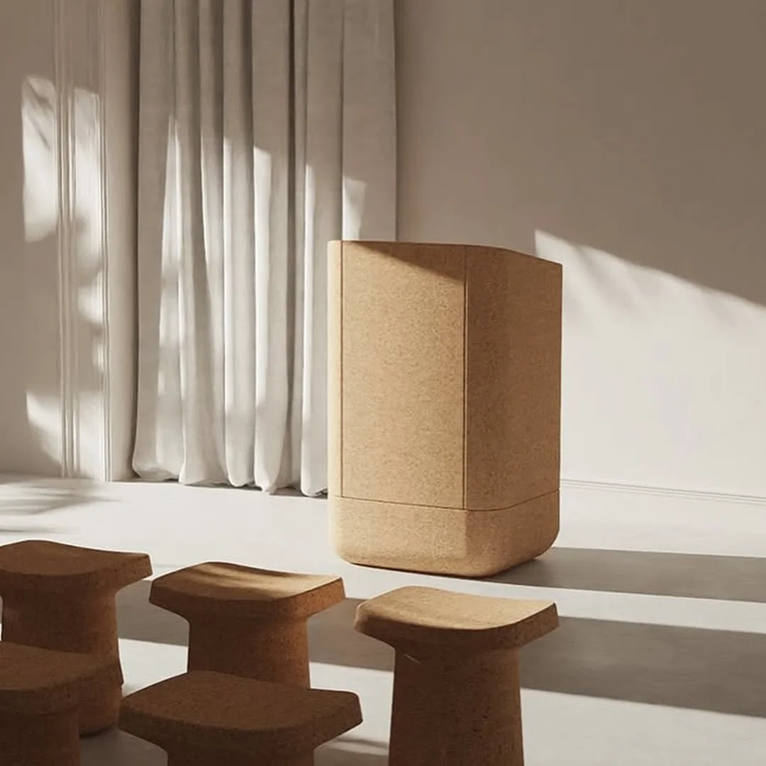 Circular by nature. Designed for the future. 🌿

From lecterns to loungers, the cork collections by @isomiuk celebrate the beauty of renewal.

The Fora Lectern balances form and function with a warm, tactile cork base and minimal detailing &mdash; de