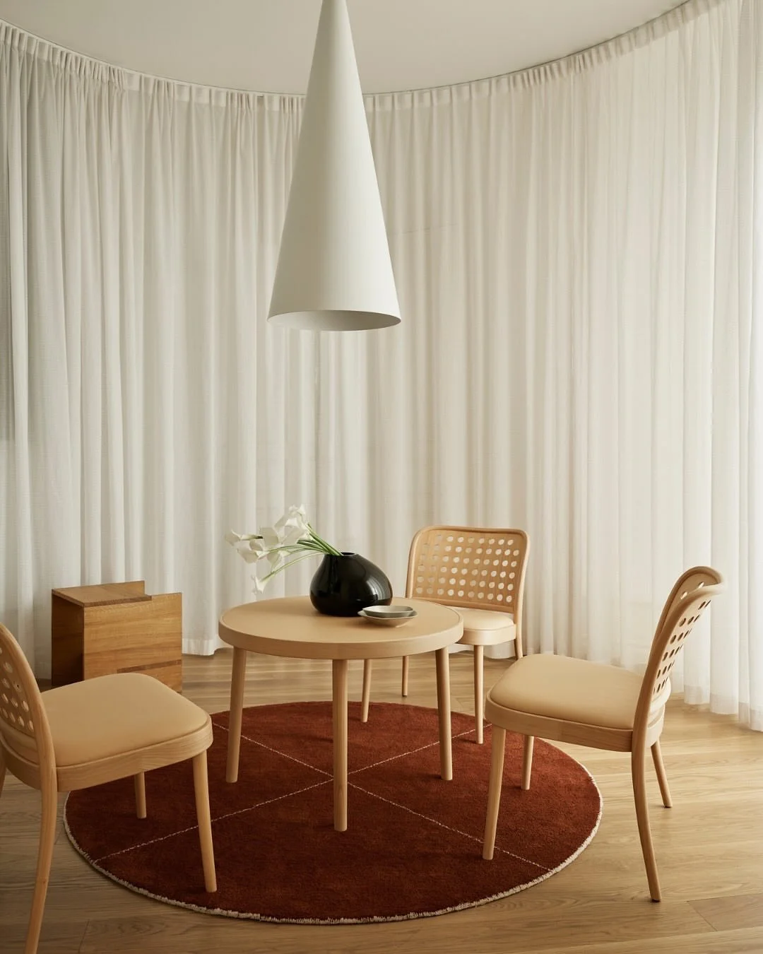 Tiles &mdash; Terracotta, a new range of rug collections available from @kasthall

A grounded tone drawn from architectural surfaces and fired clay.

Terracotta brings warmth and depth to the geometric structure of Tiles, allowing the rug to sit natu