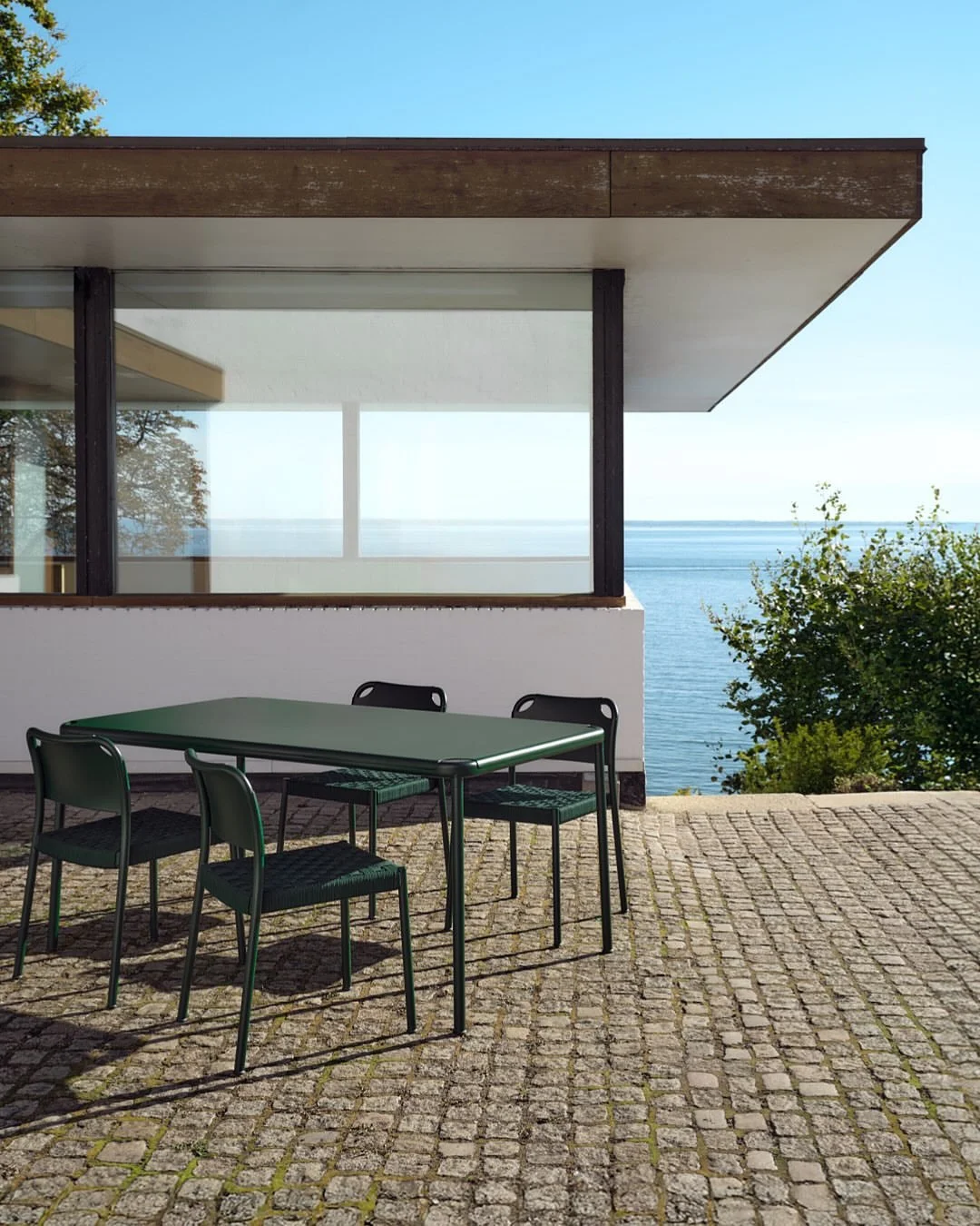 Introducing the Vind Series, the newest outdoor furniture series designed by @kaspersalto for Fritz Hansen.⁠
⁠
Inspired by sails and the maritime landscape surrounding Louisiana Museum of Modern Art, Vind is a lightweight chair and table series creat
