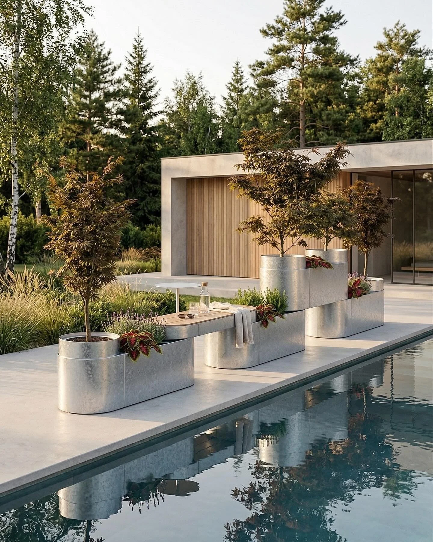 Evergreen by @mizettofurniture is designed to stay relevant over time.

Evergreen moves easily between contexts.
From public spaces to more private settings, it brings the same calm structure and presence. Placed in a quieter environment, the system 