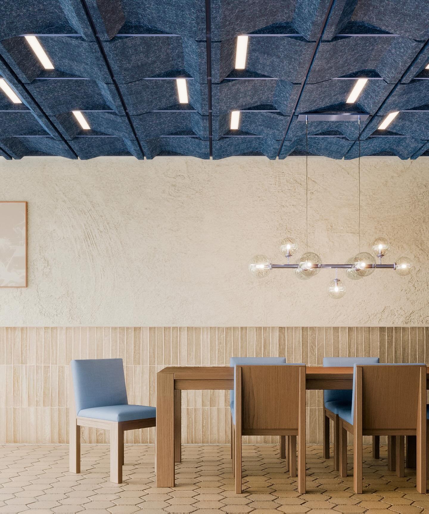SCULPTURAL CEILING SCAPE // @wearefactdesign 

Hilo by FACT Design is designed in collaboration with paper-folding artist @peter.dahmen.papierdesign translates complex folding geometry into high-performance interior architecture.
 
The modular, three