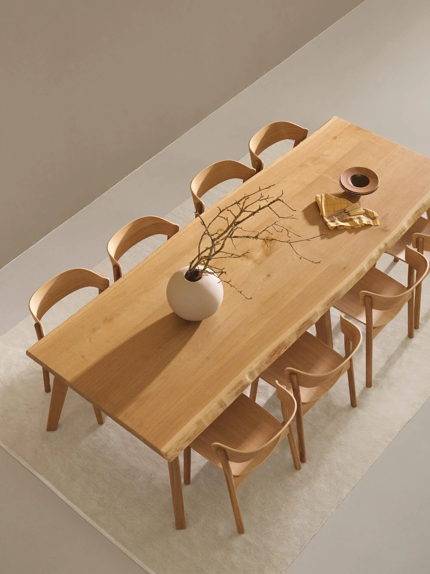 TABLE TALK // new and natural

Not inspired by nature. Derived from it.
Meet CUT, a new solide wood table shaped by the natural geometry of the tree itself.

Explore this and more of the launches coming up from @mizettofurniture at NeoCon.

Check out