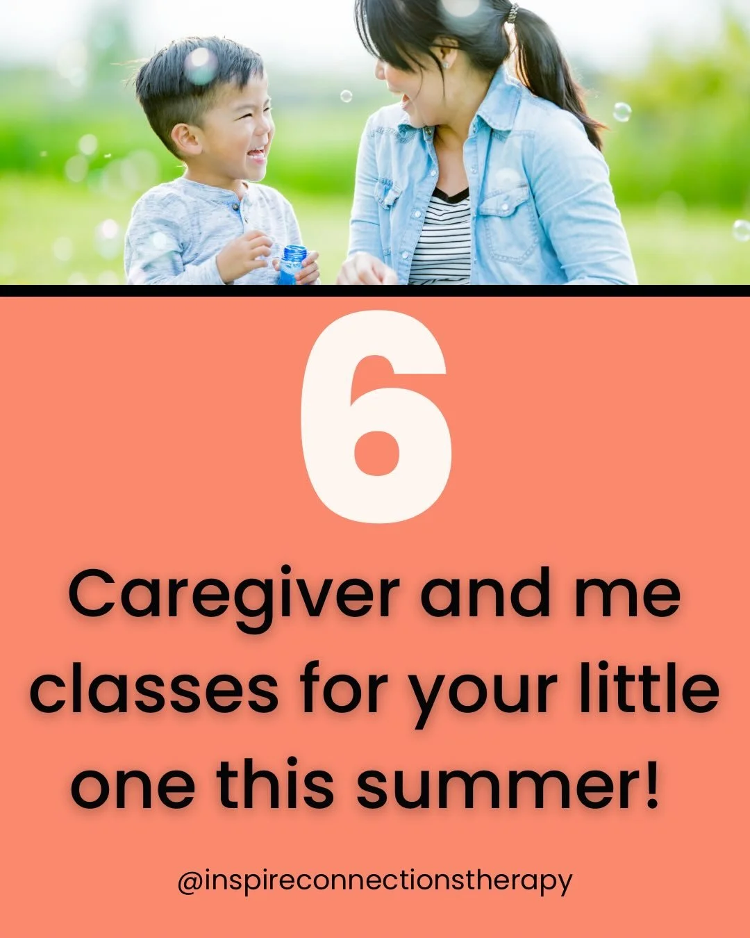 Time for some caregiver and me fun! 

We have several offerings for you and your little one! Each class is run by a licensed therapist. They are designed to be fun and supportive! We work on developmental motor and speech milestones. 

Whether your l