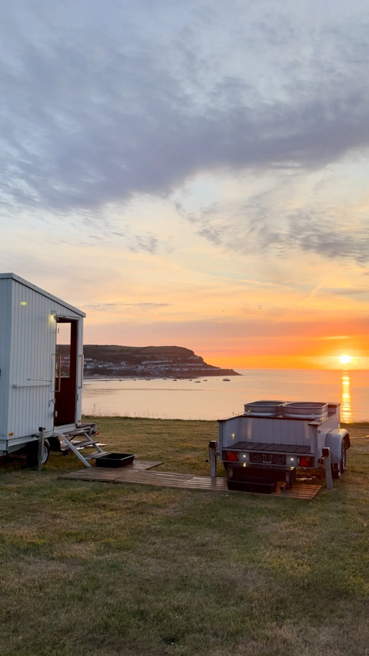 First night in New Quay was one to remember. The dolphins jumped in every session and the sunset… π
π¬
-
Come and give it a go, peaceful and just a 2 minute walk to the sea or a couple of steps to the cold plunge π
#sauna #wildswimming #s