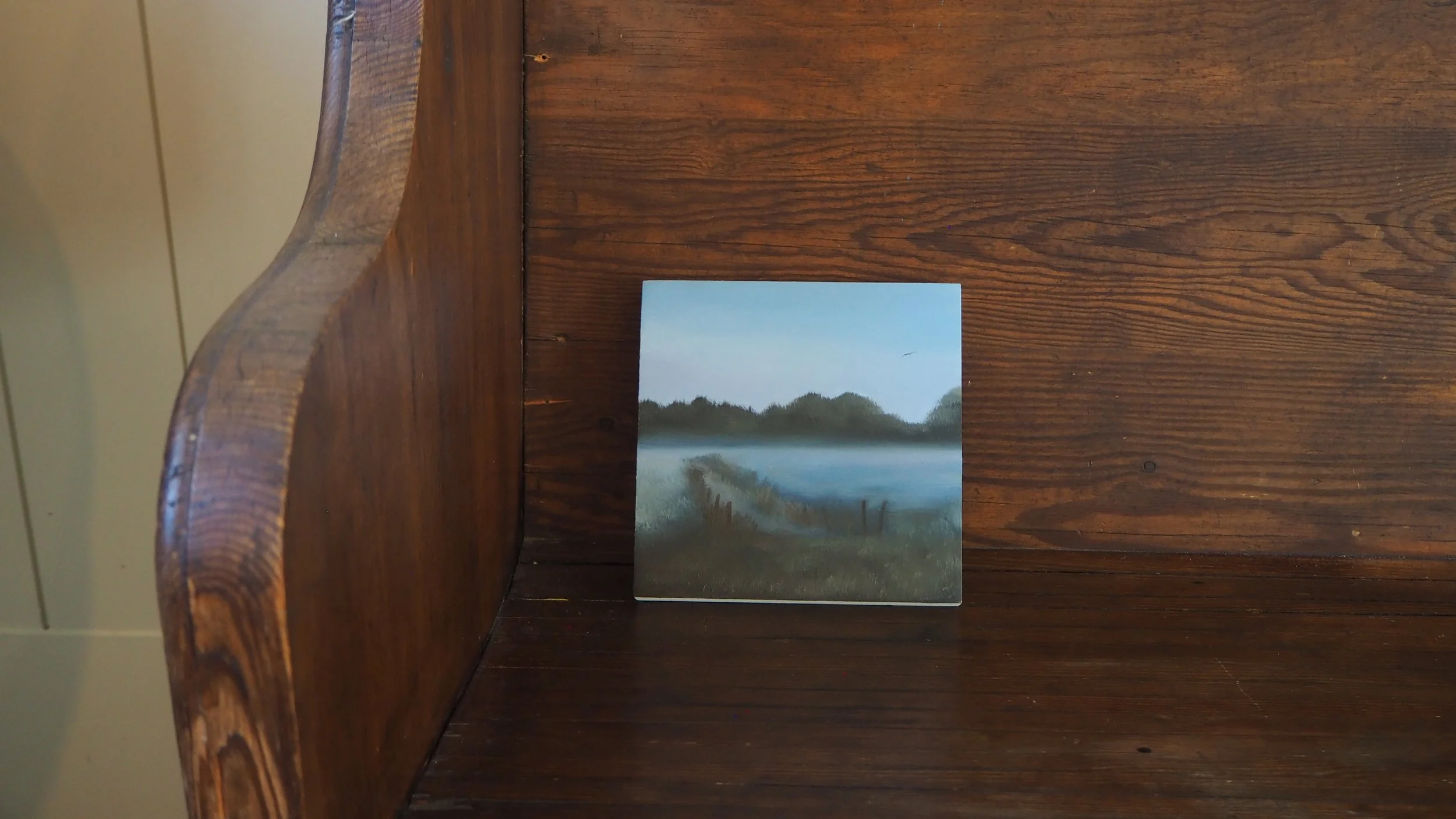 The Blue Hours of Morning  6" x 6"