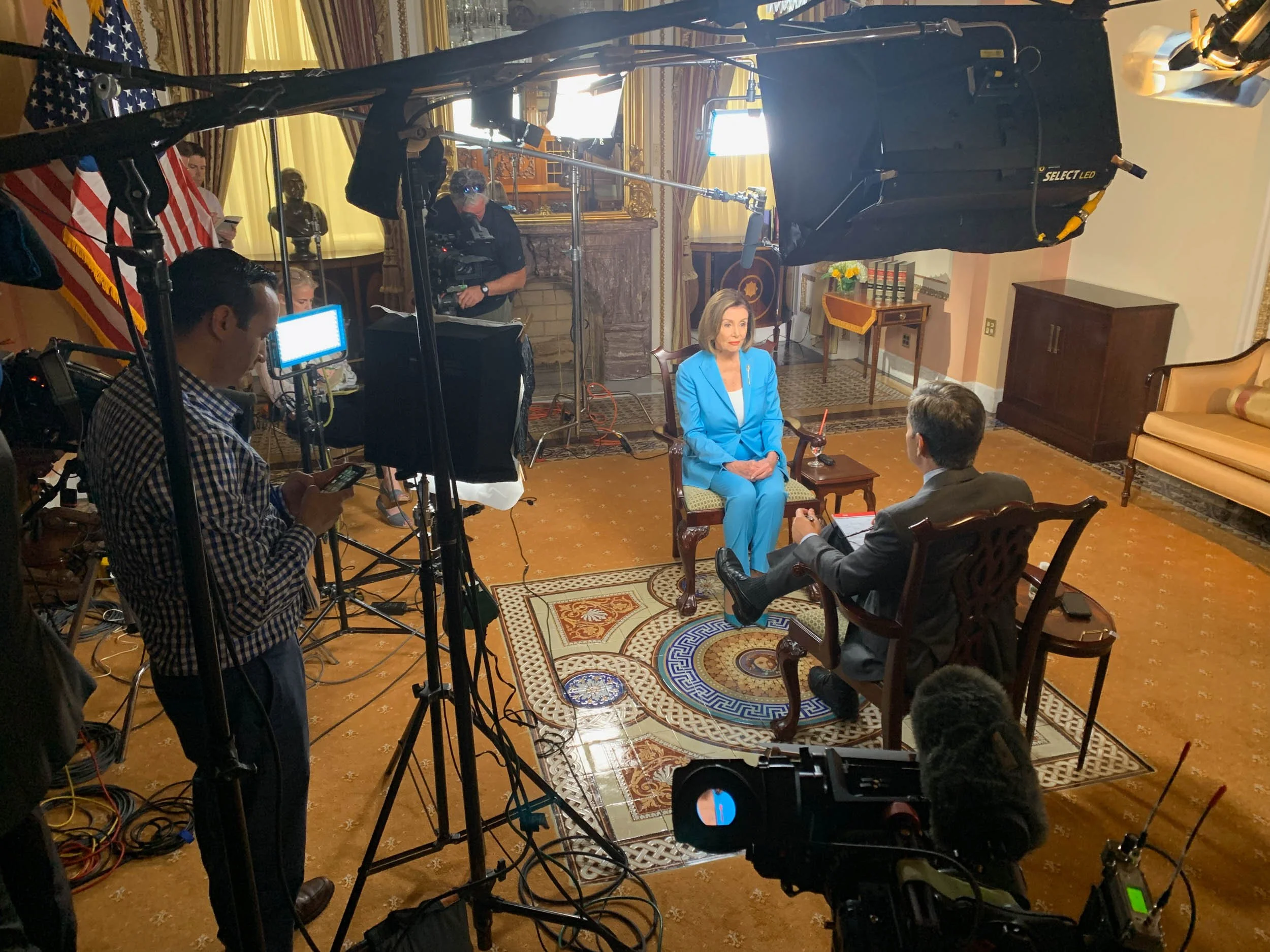 Nancy Pelosi interview for ABC This Week