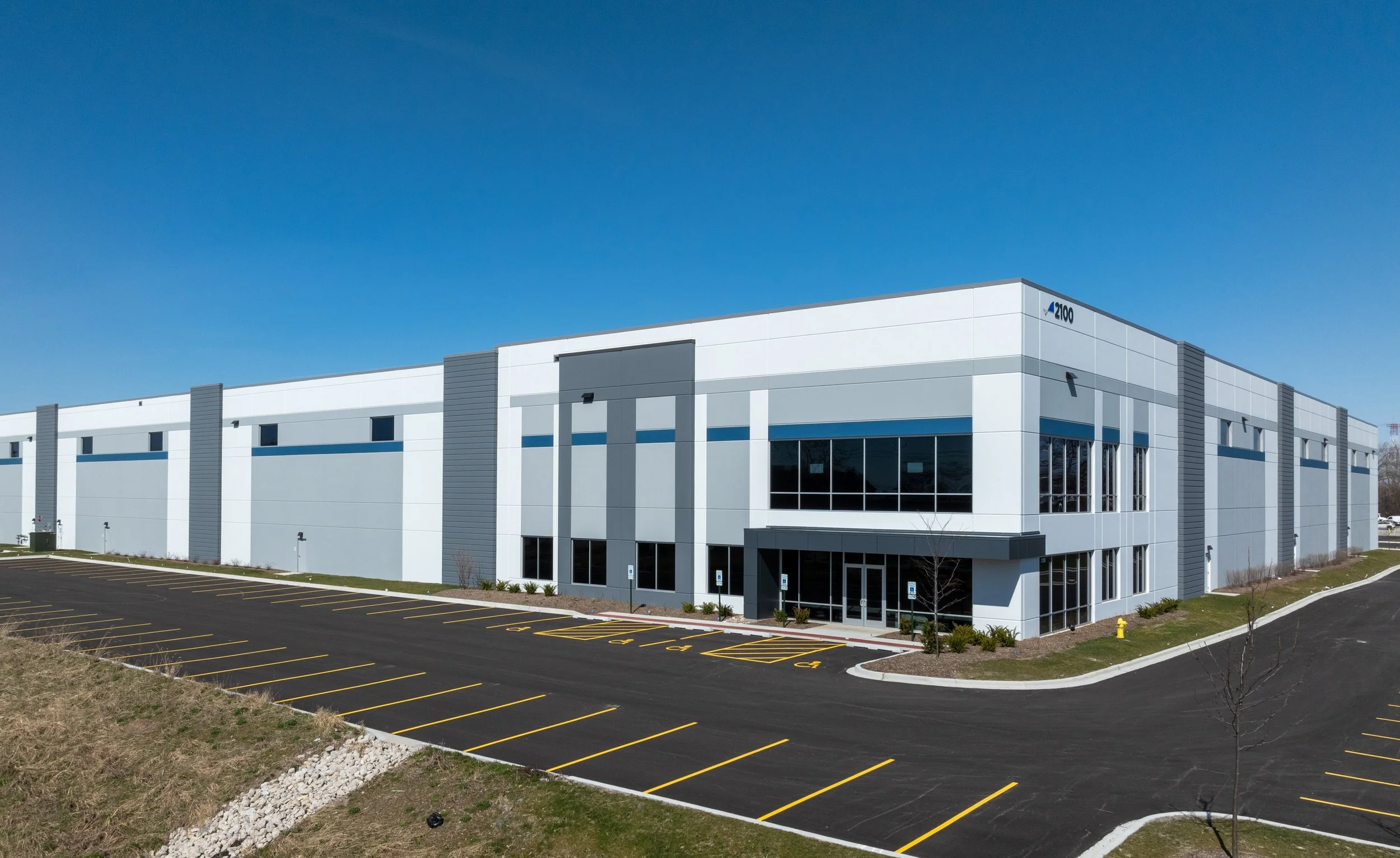 Large Manufacturing Building Industrial Building Group
