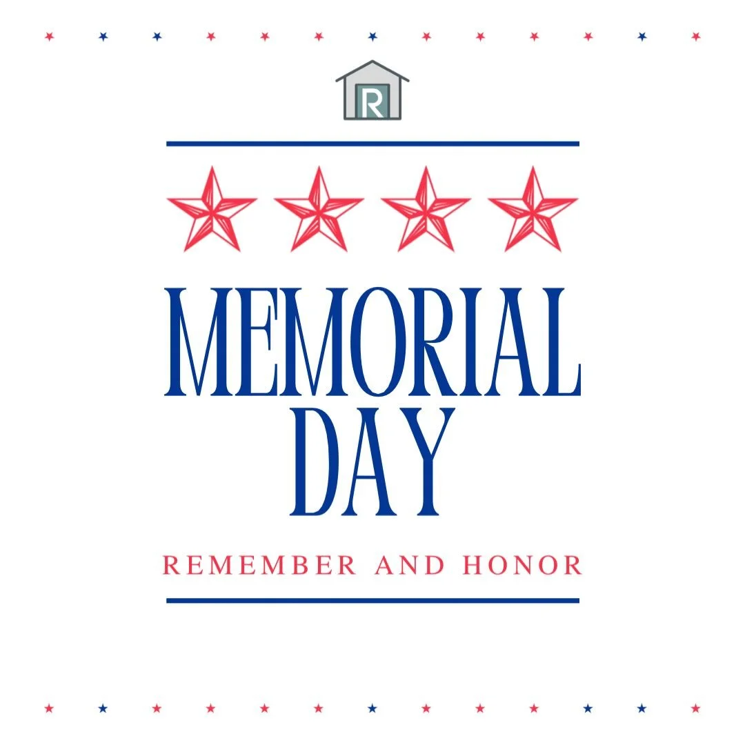 Today we pause to remember the heroes who gave everything for this country. This Memorial Day, we remember and honor those who made the ultimate sacrifice. Wishing everyone a safe Memorial Day from the Reyes Garage Door LLC family. 🇺🇸 #memorialday 