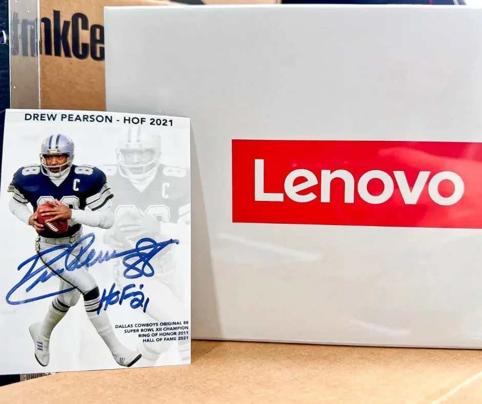 Dallas Cowboys and Lenovo recognize Reyes Garage Door LLC