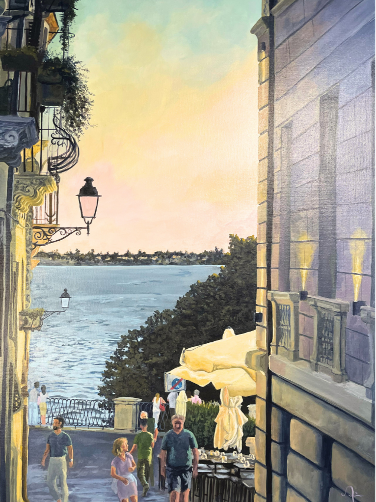 "Evening in Isola di Ortigia"