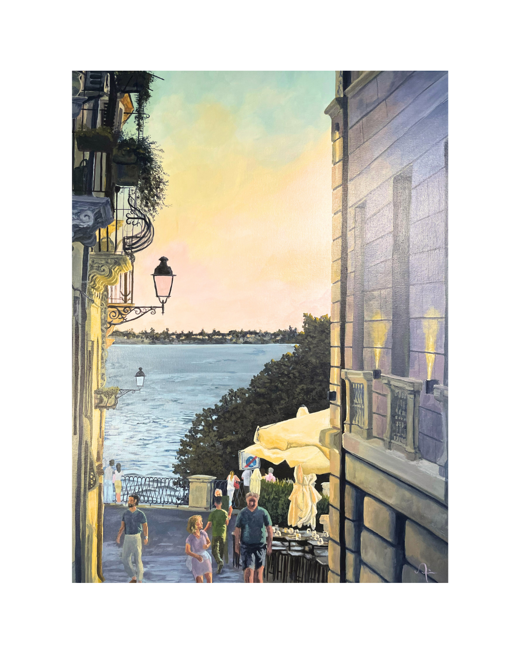 Evening in Isola di Oritigia