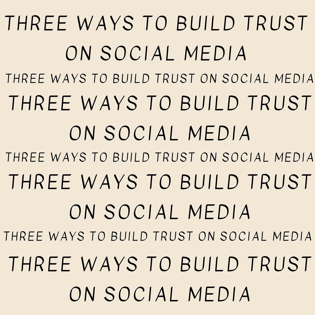 3 WAYS ON HOW TO BUILD TRUST ONLINE ⤵️

Building trust is crucial because it enhances brand credibility, encourages loyalty, and boosts engagement. When your audience trusts you, they&rsquo;re more likely to become customers and advocate for your bra