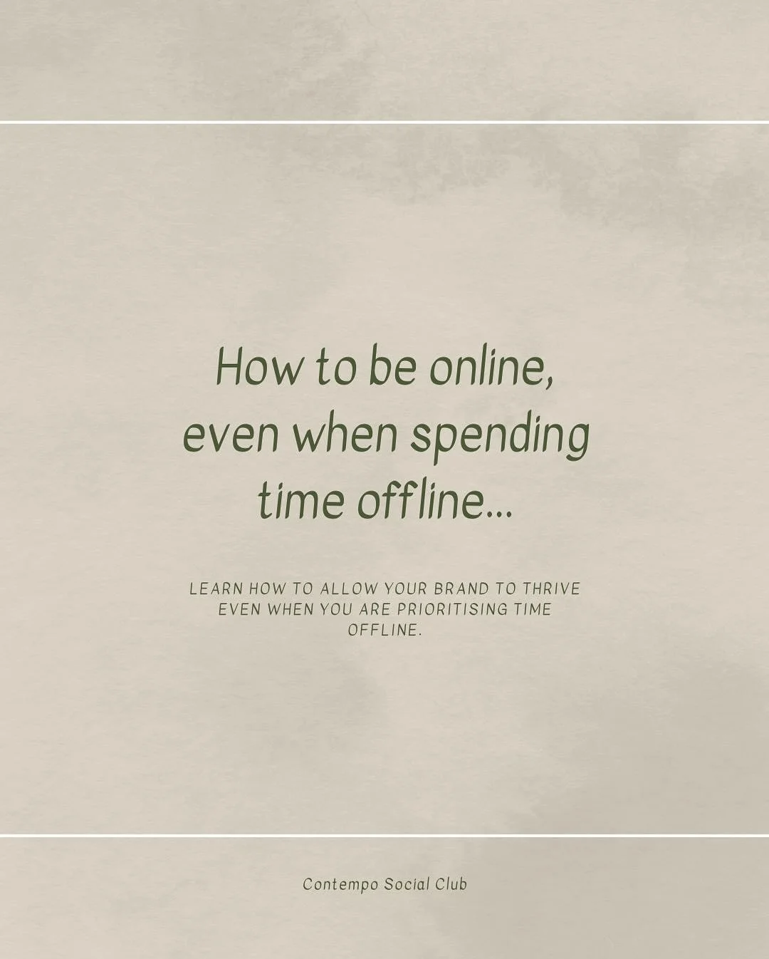 Business owners, you don’t need to be glued to your phone or Instagram to be successful online.
Whether you enjoy being creative online or not, it is also important to take time away. It will help you come up with new ideas, reassess what is